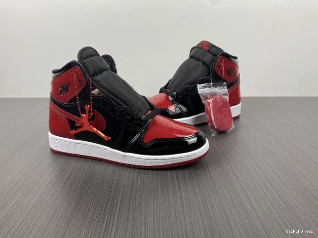 OG 555088-063 Patent High Bred 1 Air Jordan 0622